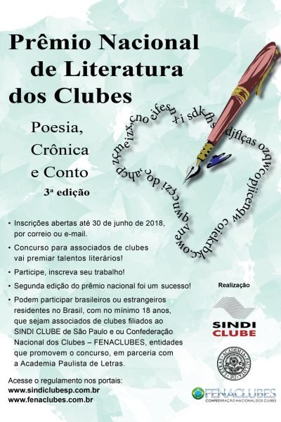 Prêmio Nacional de Literatura nos clubes